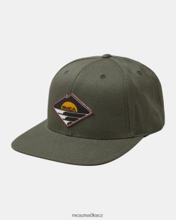 Příslušenství RVCA muži Sunswell snapback klobouk olivový BN4N0890