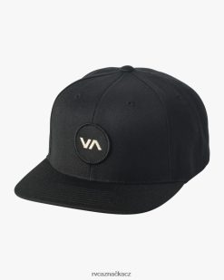 Příslušenství RVCA muži va patch snapback klobouk Černá BN4N08594