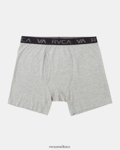 Příslušenství RVCA unisex 2-balení super měkké boxerky světle šedý vřes BN4N08679