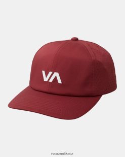 Příslušenství RVCA unisex větrací děrovaný klobouček s klipsem ii kardinál BN4N08214