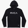 topy RVCA chlapci velká mikina s kapucí Černá BN4N08801