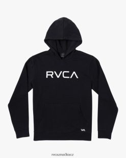 topy RVCA chlapci velká mikina s kapucí Černá BN4N08801